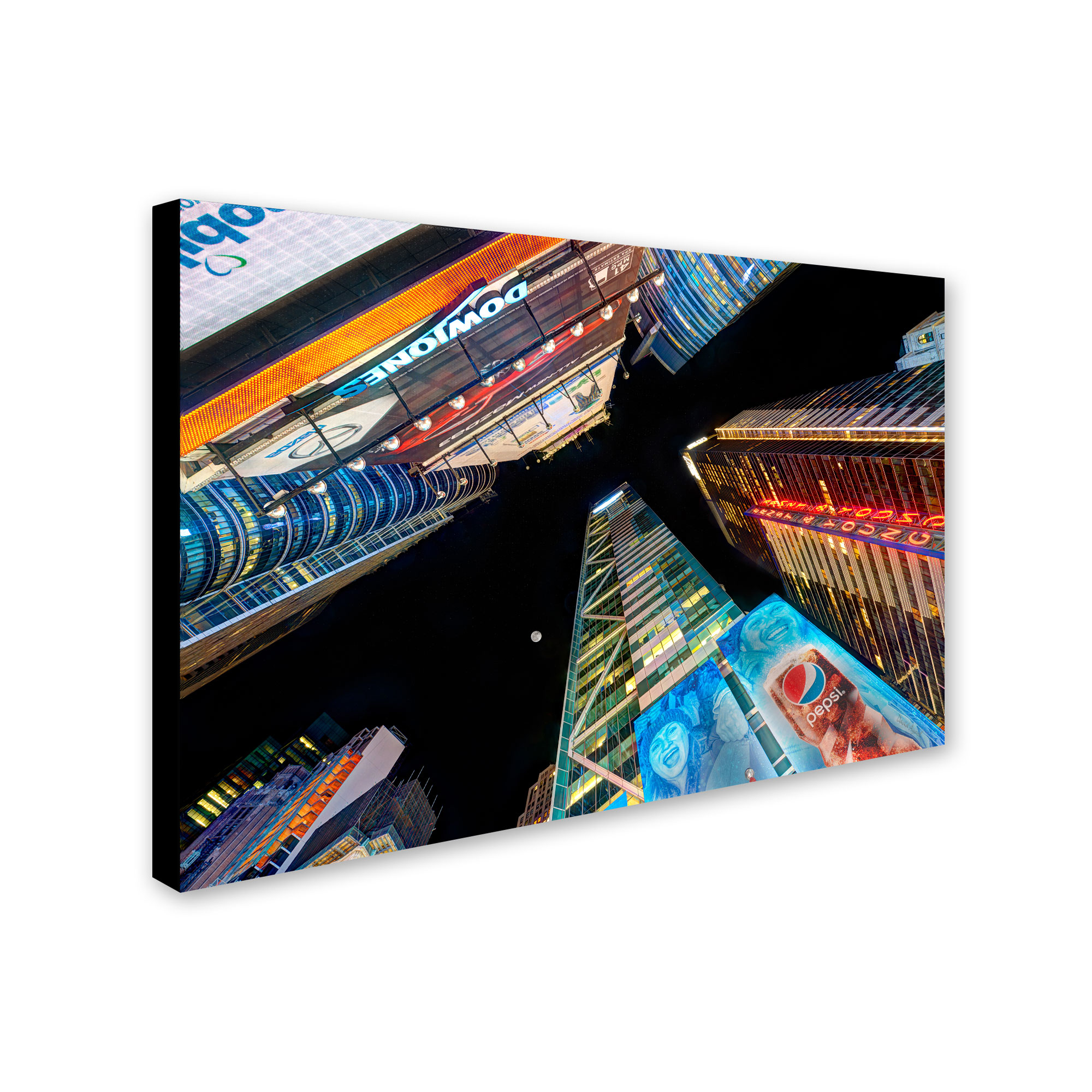 Trademark Fine Art "Times Square NYC" Canvas Art by David Ayash