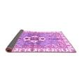 thumbnail image 2 of Ahgly Company Indoor Rectangle Abstract Purple Modern Area Rugs, 5' x 7', 2 of 4