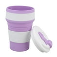 thumbnail image 4 of Tasse en Silicone Résistante aux Hautes Températures, Tasse Pliable pour Extérieur, Voyage, Gain de Place, Tasse Pliable Portable pour Randonnée, Camping, Pique-Nique, 4 of 7