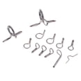 thumbnail image 1 of LOVIVER 12pc 5-6 Ensemble de Guide de Canne à Pêche Réparation de Pointe S Taille Différente, 1 of 8