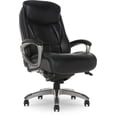 thumbnail image 1 of Serta Executive Office Smart Layers Technology Leather and Mesh Ergonomic Computer Chair with Contoured Lumbar and ComfortCoils, Black and Grey, 1 of 10