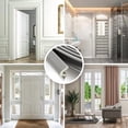 thumbnail image 4 of Weather Stripping Door Seal Strip Soundproof Q Foam Tape, Exterior Door Insulation Strip for Large Gap, Easy to Install (Grey, 8FT), 4 of 4