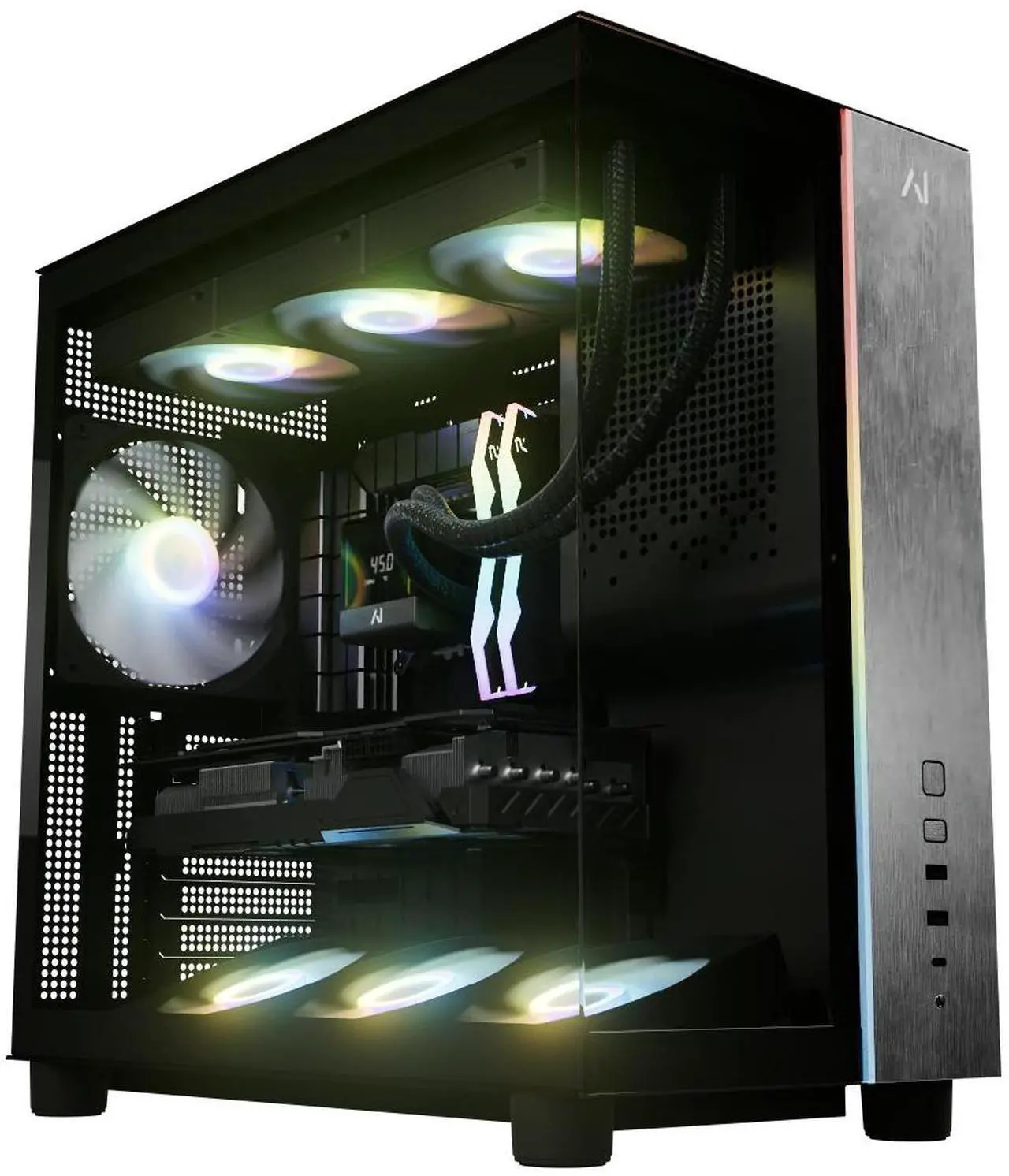Hoengager Gaming Desktop PC- AMD Ryzen 7 7800X3D, RTX 5060 8GB