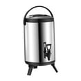 thumbnail image 5 of Fiocias Double Walled Beverage Dispenser Stainless Steel Insulated Barrel Stock Pots for 6L, 5 of 9