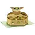 thumbnail image 1 of Hallmark Paper Wonder Star Wars Baby Yoda Pop Up Card (Reaching Out), 1 of 5