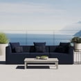 thumbnail image 3 of Modway Saybrook 3-Piece Outdoor Patio Upholstered Sectional Sofa, 3 of 11