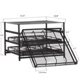 thumbnail image 2 of 3-Tier Kitchen Pantry Cabinet Spice Bottle Organizer Spice Rack Drawer, 2 of 2