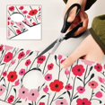 thumbnail image 6 of Yayeee Faucet Mat for Kitchen Sink 14.7" Diatomite Long Splash Guard Pad, Pink Floral, 6 of 7