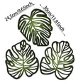 thumbnail image 3 of Ornement Mural Suspendu Feuille de Verdure Tropicale pour Maison et Fête, 3 of 6