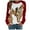 Red, variant on Fesfesfes Women's Giraffe Print Sweatshirt Crewneck Pullover Tops Long Sleeve Raglan Tops