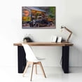 thumbnail image 5 of Epic Graffiti 'Route 66 near Peach Springs' by Mike Jones, Giclee Canvas Wall Art, 40"x26", 5 of 6
