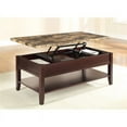 thumbnail image 3 of Lexicon Orton Faux Marbre Ascenseur Table Basse en Cerise Noire, 3 of 4