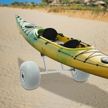 2PCS 22.86*12.7cm Grey Balloon Beach Sand Tire Balloon Beach Sand Tire Beach Cart Tires for Beaches Gravel Fields Mud Fields