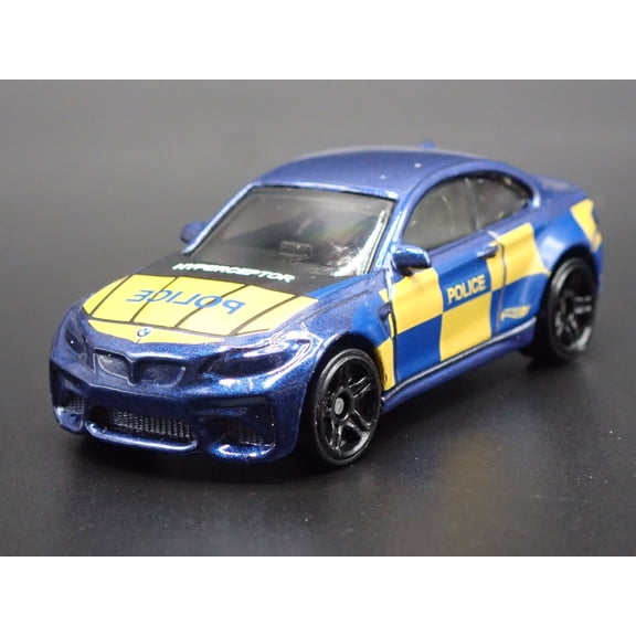 Open Box 2016-2021 BMW M2 COUPE POLICE 1:64 SCALE COLLECTIBLE DIORAMA DIECAST MODEL CAR