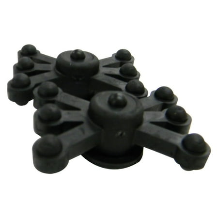 BowJax MonsterJax Solid Limb Dampener for Crossbow (2 Pack) Black