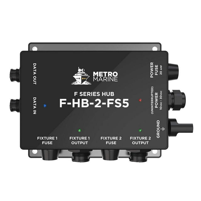 Hub Metro Marine de espectro completo con 2 salidas