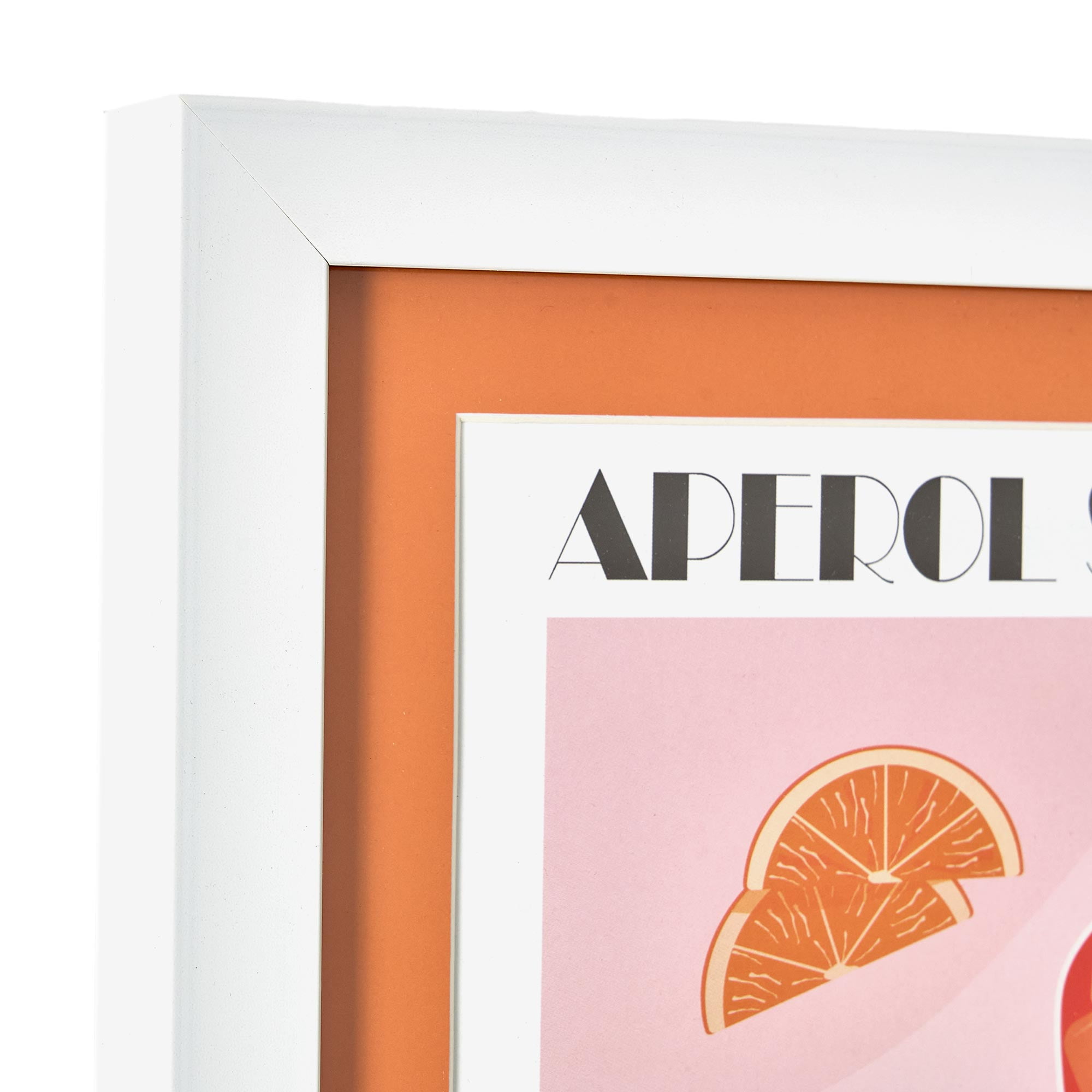 American Art Decor Cocktail Poster Framed 3-Piece 8.5" x 11" Wall Decor Set