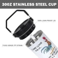 thumbnail image 2 of 30oz Chicken Bottle Spill Proof Hen Rooster Tumbler with Top Handle and Straw Lid Stainless Steel Double Wall Insulated Tumbler Coffee Mug Gift for Women Men Travel Cup for Car, 2 of 5