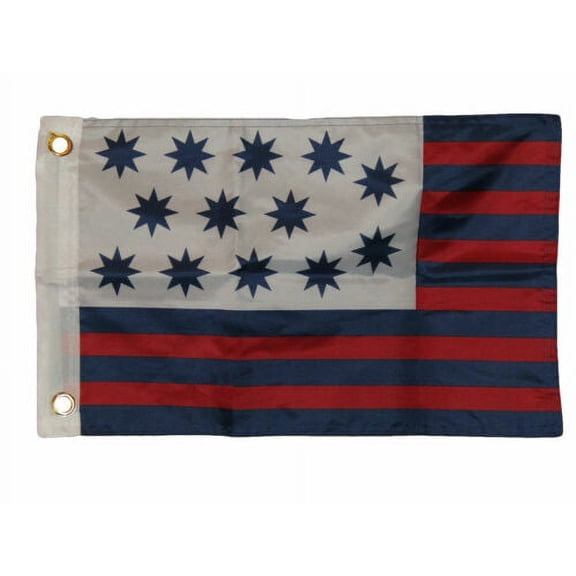 12x18 Guilford Courthouse 2ply Double Sided 12"x18" Flag Grommets