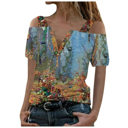 

JDEFEG Camisole for Women Fitness Top Women Top V-Neck Cotton Camisoles Loose Fit Lingerie for Women Womens Pajama Sets Polyester Multi-Color L