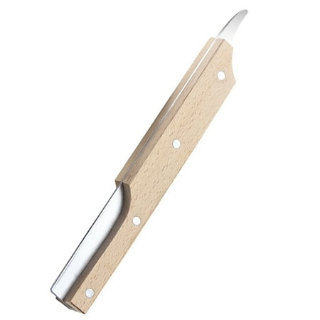 

ibaste Coconut Breaker | Stainless Steel Coconut Opener Tool | Durable Fruit Opener with Wooden Handle Convenient to Use Kitchen Gadgets Coconut Cutter for Old Coconut
