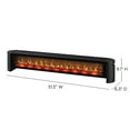 thumbnail image 6 of duraflame® Electric Fireplace Baseboard Heater, Black, 6 of 15