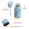 thumbnail image 3 of RTIC 12 oz Ceramic Lined Insulated Journey Water Bottle, Leak-Proof Lid, Blue Marlin, 3 of 7