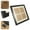 Black, variant on Zcyifa 10 x 10 frame Oil Painting Frame Square Art Wall Frame Painting Frame Wall Mount Frame
