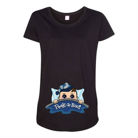 

Baby Boy Pillow Cute Pregnant Expecting Mom Maternity DT T-Shirt Tee