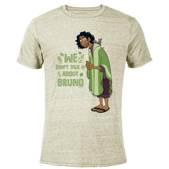 Disney Encanto We Don’t Talk About Bruno - Short Sleeve Blended T-Shirt for Adults – Customized-Yellow