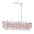thumbnail image 6 of Crystorama Lighting Group Add-317-Sp Addis 14 Light 52" Wide Linear Chandelier - Chrome, 6 of 7