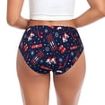 thumbnail image 3 of Womens Underwear Winter Sports Fun Pattern Cuteness No Show Seamless Underwear for Women, Soft Stretch Women's Panties, Hipster Ladies Panties Bikini Underwear Briefs, 3 of 6