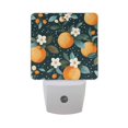 thumbnail image 6 of Yayeee LED Plug in Night Light for The Home with Auto Dusk to Dawn Light Sensors, 2 Pack, Green Oranges, 6 of 6