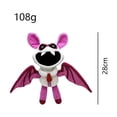 thumbnail image 2 of Nightmare Critters Bobby Game Lamb Colorful Lion Plush Doll, 2 of 2