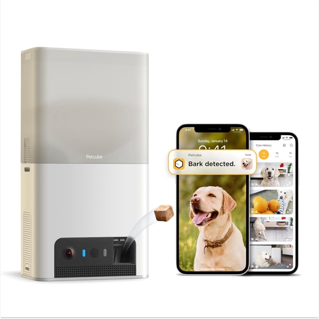 Petcube Bites 2 Lite Cámara interactiva de monitoreo de mascotas WiFi con aplicación para teléfono