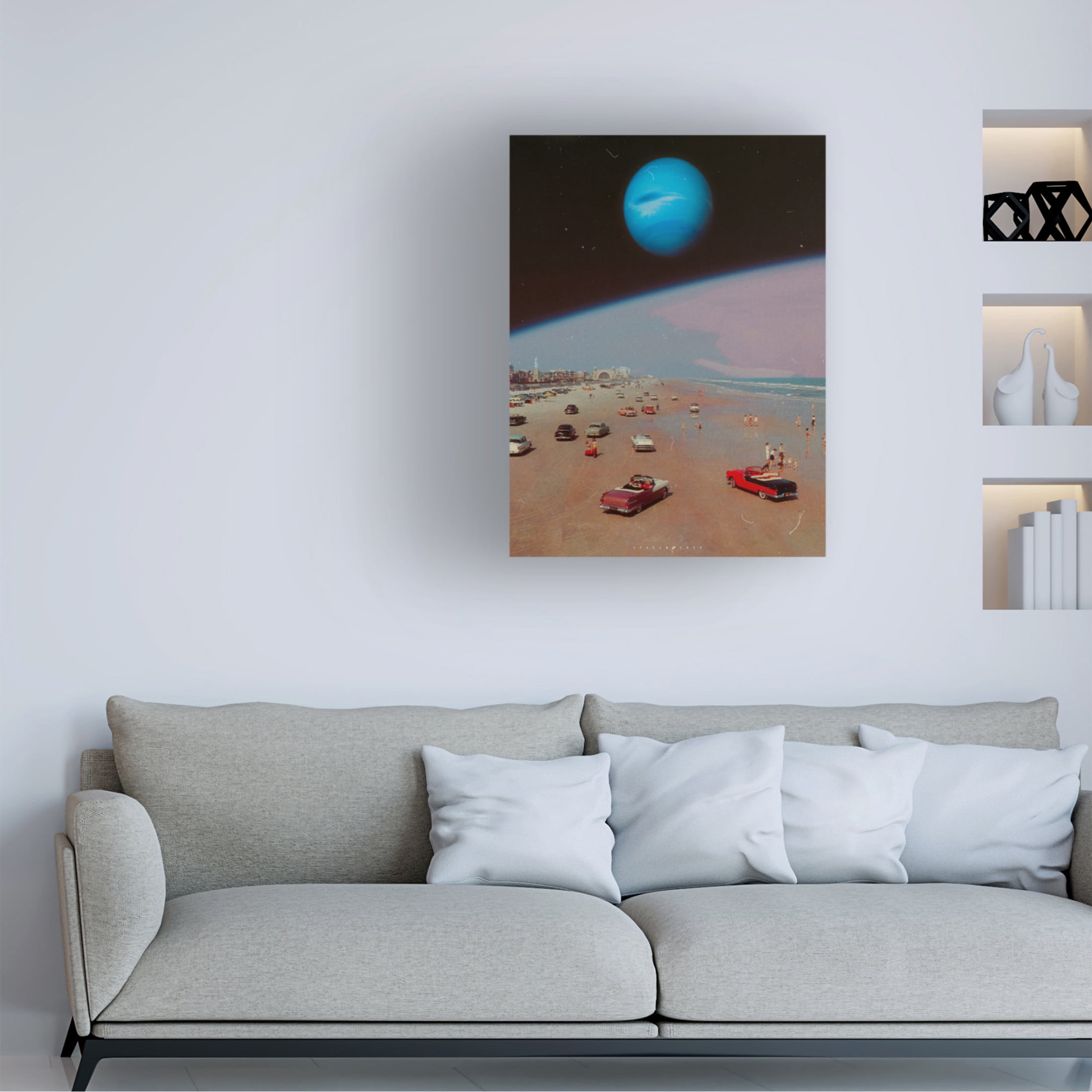 Trademark Fine Art spacerocket art 649 Canvas Wall Art