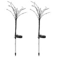 thumbnail image 3 of Lámpara decorativa, 2 piezas Luz solar LED Luz de césped Luz de jardín Los mejores materiales, 3 of 14