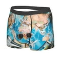 thumbnail image 2 of Daiia Vintage Map Travel Essentials Men's Underwear Boxer Briefs, Cotton Stretch Moisture-Wicking Underwear-Medium, 2 of 9