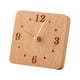 thumbnail image 3 of Reloj de mesa pequeño decorativo, reloj de escritorio de madera, reloj nórdico silencioso que no hace tictac. Madera de haya, 3 of 9