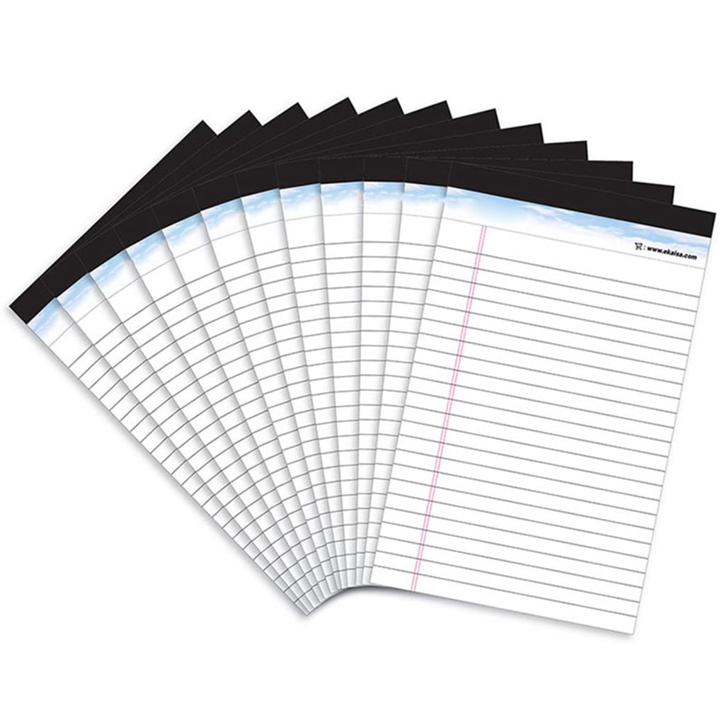 Note Pads, Small Legal Pads College Ruled Legal Notepads Lined Pads Writing Pads