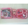 Hello Kitty 6 Piece Mealtime Set - Age 3+ RecommendedHL (Pink Trim Set.)