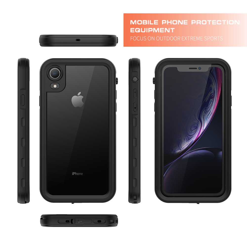 ShellBox Case Waterproof Cases for iPhone XR, Shockproof Case Water