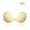 1-round Nude, variant on Bra Women's Strapless Backless Invisible Push up Silicone Bra with Nipple Covers