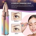 thumbnail image 4 of Hair Removal for Women, Facial Hair Removal for Women, Eyebrow Trimmer for Women ,Epilator for Women Facial Hair Removal Eyebrow Razor Electric Shaver for Women Face Eyebrows Armpit Body Hair, 4 of 8