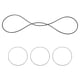 thumbnail image 1 of 4 correas elásticas para tapa de olla de cocción lenta: cierre seguro para ollas a presión y ollas de caldo para evitar derrames., 1 of 8