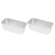 thumbnail image 2 of 2 Pcs French Bread Loaf Baking Tools Loaf Tin Rectangular Bread Toast Handmade Soap Covers, 2 of 3