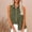 Army Green, variant on pstuiky Sleeveless Tops for Women, Women Sexy Sequins Loose V-Neck Tank Top Blouse, Solid Color Cotton Linen Button-Up Sleeveless Shirt for Casual Wear, Plus Size Options Available Army Green L