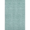thumbnail image 2 of Addison Rugs Mayfield Washable Transitional Floral Teal Rectangle Rug, 3' x 5', 2 of 6