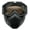 Brown, variant on Detachable Full Face Goggle Mask, Face Shield for Mowing, 2-In-1 Impact Resistant Anti-Fog Safety Shield for Outdoor Work Protection