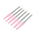 thumbnail image 5 of Unique Bargains Double-sided Stainless Steel Nail Files 6 Pcs Pink, 5 of 6